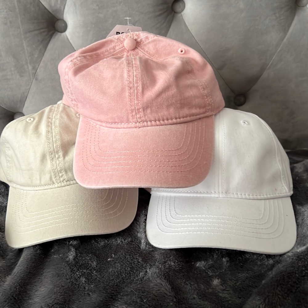 Three hats